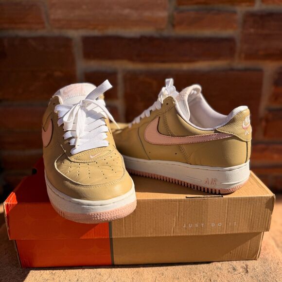 2001 Nike Air Force 1 Low Linen Atmostphere CO.JP Vintage Japan Exclusive OG 9